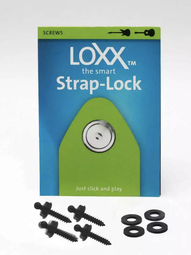 全新 LOXX 德製安全肩帶釦-電吉他/電貝斯 Bass 用-輕鬆銀色(電鍍鎳) E-NICKEL[唐尼樂器] 歷史價格詳細信息
