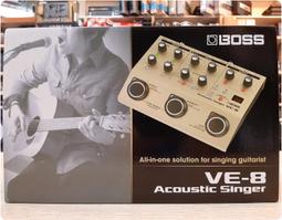 效果器 BOSS VE-8 Acoustic Singer 人聲 木吉他效果 可LOOP 歷史價格詳細信息