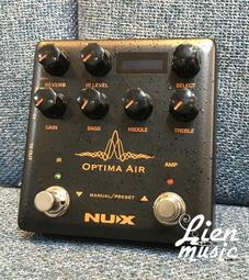 Nux Optima Air 木吉他前級效果器【Acoustic Preamp+DI】 歷史價格詳細信息