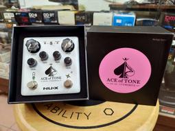 NUX Ace Of Tone Dual Overdrive 雙過載破音 效果器 含原廠變壓器 歷史價格詳細信息