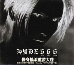 Hyde - 666  CD+DVD 雙碟日版 歷史價格詳細信息