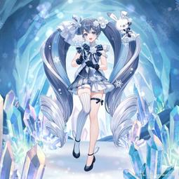 snow miku雪初音co s V家初音未來cosplay現貨VOCALOID星與雪BY828 歷史價格詳細信息