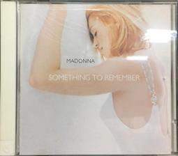 MADONNA SOMETHING TO REMEMBER CD專輯 二手 D25 歷史價格詳細信息