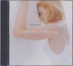 瑪丹娜 MADONNA SOMETHING TO REMEMBER CD專輯 二手 C40 歷史價格詳細信息