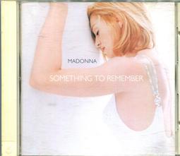 瑪丹娜 MADONNA SOMETHING TO REMEMBER CD專輯 二手 C40 歷史價格詳細信息