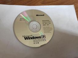 懷舊記念品 WIN 98 中文版 第二版  microsoft windows 98 只有光碟  A75 歷史價格詳細信息