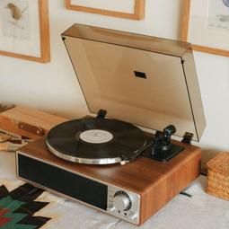 黑膠唱片機擺件音箱木紋復古留聲機音箱禮品音箱創意裝飾品 歷史價格詳細信息