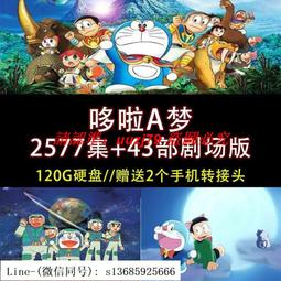 哆啦A夢劇場版合集①[1980年~1999年]共20部  4碟裝 不兼容PS/XBOX  202-026|202-027 歷史價格詳細信息