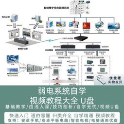 弱電系統視頻教程大全 U盤版 零基礎新手入門自學高清視頻教程U盤/DVD燒綠另議 歷史價格詳細信息