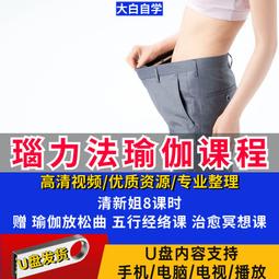 練瑜伽u優盤零基礎自學居家健身視頻教程手機電視投影用瑜伽訓練 歷史價格詳細信息