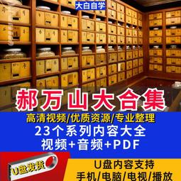 郝萬山中醫視頻全集u盤傷寒論說健康內科病高清教程自學全套講座 歷史價格詳細信息