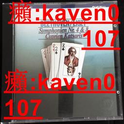 貝多芬:第4,8號交響曲 Beethoven: Symphony No. 4 80198 歷史價格詳細信息