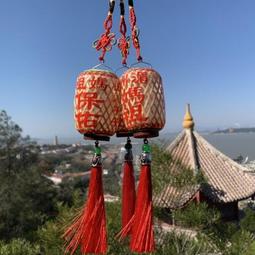 手提竹編燈籠中秋節花燈福字平安喜樂戶外古風可愛兔子掛飾禮物女 歷史價格詳細信息