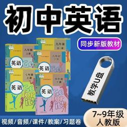 初中數學視頻教程U盤789年級看動畫學數學同步課程趣味早教學優盤 歷史價格詳細信息