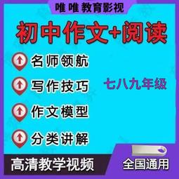 初中數學視頻教程U盤789年級看動畫學數學同步課程趣味早教學優盤 歷史價格詳細信息