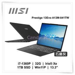 MSI微星 Prestige 13Evo A13M-041TW(i7-1360P/32G/1T SSD/W11P/FHD+/13.3)商務筆電 歷史價格詳細信息