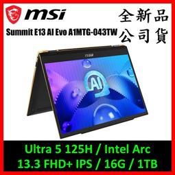 MSI 微星 Summit E13 AI Evo A1MTG-018TW 商務筆電(U7/32G/1TB) 歷史價格詳細信息