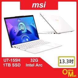 【鏂脈NB】msi 微星 Prestige 13 AI+ Evo A2VMG-011TW 13吋OLED AI商務筆電 歷史價格詳細信息