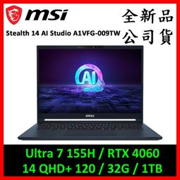 MSI微星 Stealth 14 AI Studio A1VEG-200TW電競筆電(U7 155H/16G/1TB/R 歷史價格詳細信息