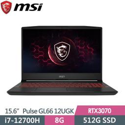MSI Pulse GL66 12UGK-689TW 【12代優規版】微星電競筆電/i7-12700H/RTX3070 歷史價格詳細信息