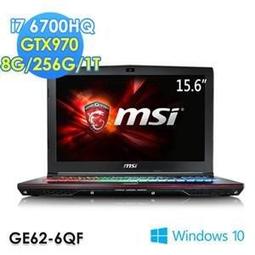 MSI GE62 6QC 15.6吋 6700HQ GTX 960M 電競筆電 整新機 歷史價格詳細信息