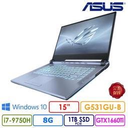 清倉【ASUS】G531GU (i7-9750H/8GB/1TB SSD/GTX1660Ti/W10/15吋/FHD) 價格比較,價格查詢,歷史價格詳細信息