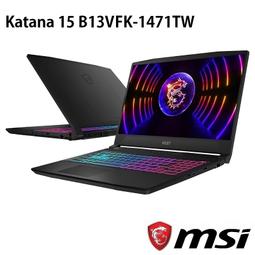 MSI微星 Katana 15 B13VFK-1471TW-SP4 黑(i5-13420H/16G+16G/1TB+1TB/RTX4060 8G/W11/15.6)特仕 歷史價格詳細信息
