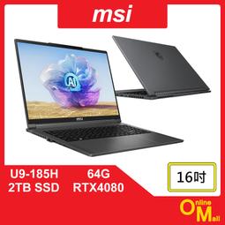 微星 MSI Creator 16 AI Studio A1VHG-064TW 灰 歷史價格詳細信息