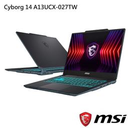 MSI微星 Cyborg 14 A13UCX-027TW電競筆電(i5-13420H/16G/512G/RTX2060/ 價格比較,價格查詢,歷史價格詳細信息