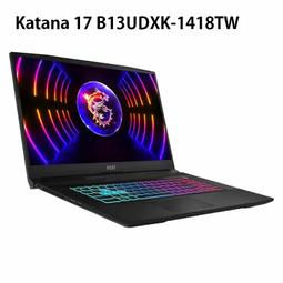 msi微星 Katana 17 B13UDXK-1418TW-SP6 黑(i5-13420H/32G/512G+2TB SSD/RTX3050/W11/17.3)特仕 歷史價格詳細信息