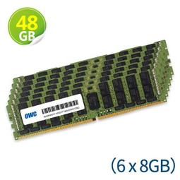 【鴻駿科技】OWC 48GB (8GB x6) RDIMM Memory PC-21300 2666MHz 19/20 價格比較,價格查詢,歷史價格詳細信息