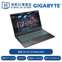 GIGABYTE 技嘉 G5 KF-G3TW313SH黑(無包鼠/15.6"/i7-12650H/RTX4060 8G 歷史價格詳細信息
