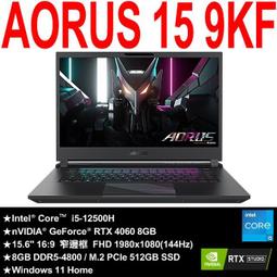 技嘉 AORUS 15 9KF-E3TW383SH-SP4 黑(i5-12500H/32G/512G+1TB SSD/RTX4060 8G/W11/15.6)特仕 歷史價格詳細信息