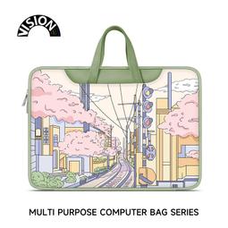 筆記本電腦包手提適用14寸15.6寸13.3寸防震pu單肩包 歷史價格詳細信息