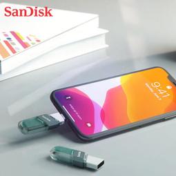 SanDisk 晟碟 iXpand 64G Apple OTG 翻轉 隨身碟 透明綠 歷史價格詳細信息