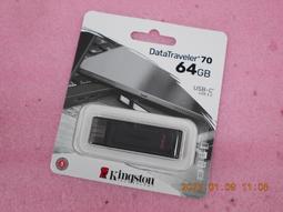金士頓 Kingston DataTraveler 70 USB Type-C 128GB 隨身碟 (DT70/128GB) 歷史價格詳細信息