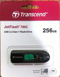 Transcend 創見 JetFlash790C 256GB Type C隨身碟(TS256GJF790C) 歷史價格詳細信息