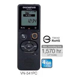 Olympus VN-541PC 4GB Digital Voice Recorder - Black 歷史價格詳細信息