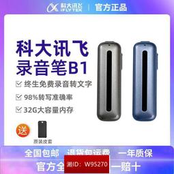 科大訊飛智能錄音筆B1小型隨身同聲傳譯上課會議錄音轉文字便攜式 歷史價格詳細信息