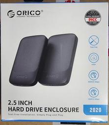 2020U3 ORICO USB3.0外接盒 2.5吋 硬碟外接盒 2.5吋外接盒 支援4TB黑色 歷史價格詳細信息