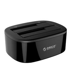 ORICO 2.5吋/3.5吋 USB3.0雙槽 / 拷貝通用硬碟座-經典黑(6228US3-C) 歷史價格詳細信息