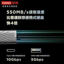 聯想移動固態硬盤thinkplus 256G/512G US100 Type-c USB3.1辦公 歷史價格詳細信息