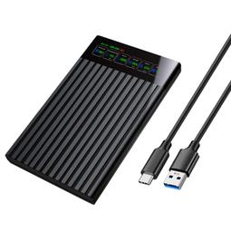 碩樂USB3.0轉SATA轉換器 2.5/3.5英寸硬盤轉接頭智能數顯易驅線 歷史價格詳細信息
