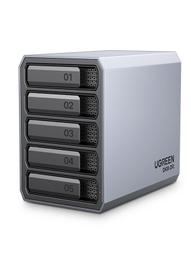 綠聯陣列硬盤盒子機械磁碟柜外接臺式外置raid讀取器多雙盤位底座 歷史價格詳細信息