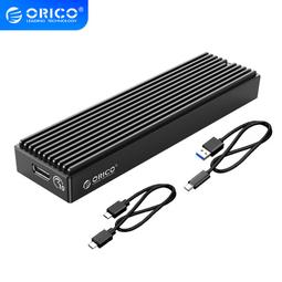 Orico/奧睿科 鋁制3.5寸硬盤保護箱5/10粒裝帶鎖帶鑰匙收納盒硬盤保護盒多盤移動防震柜保護硬盤盒帶提手 歷史價格詳細信息