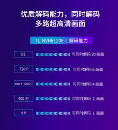 TP-LINK網絡硬盤錄像機POE供電NVR高清家用4/8/16路監控主機 歷史價格詳細信息
