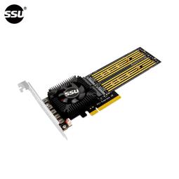 PCI-E X8轉四口NVMe擴展卡M.2固態硬盤轉Pcie免拆分4口陣列轉接卡  露天市集  全最大的網路購物市集 歷史價格詳細信息
