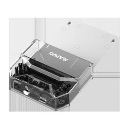 麥沃硬盤盒外置讀取器磁碟陣列硬盤柜type-c機箱外接盒多盤位K8AB 歷史價格詳細信息