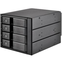 銀欣SilverStone FP55 5.25" 轉3.5" 鋁面板硬碟轉接架黑銀 現貨 廠商直送 歷史價格詳細信息