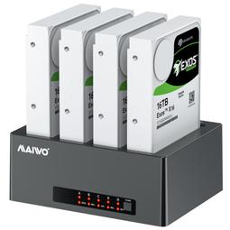 麥沃硬盤保護盒m.2SSD固態盤保護盒機械多盤位防潮移動塑膠殼KB04 歷史價格詳細信息